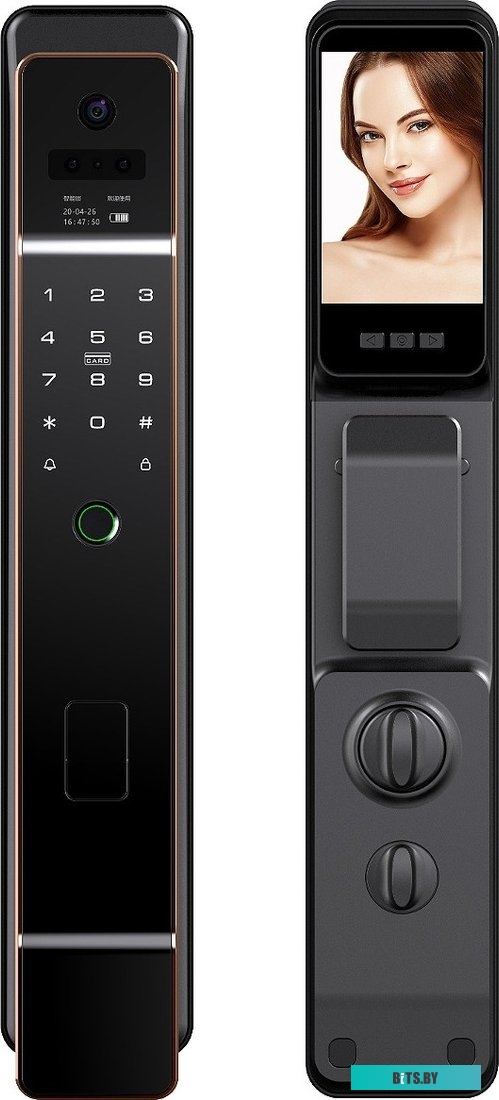 3D face-1 Roome Tuya 3D face intercom Lock 3D face-1 (черный)