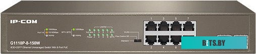 Коммутатор IP-COM G1110P-8-150W