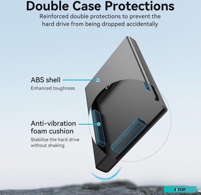 Внешний корпус для HDD/SSD VENTION KPAB0 2.5"