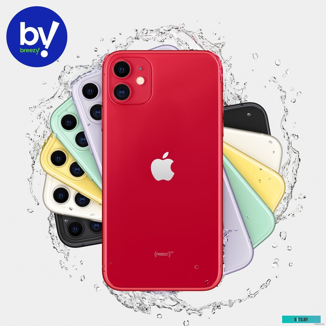 Apple iPhone 11 128GB Воcстановленный by Breezy, грейд A (PRODUCT)RED