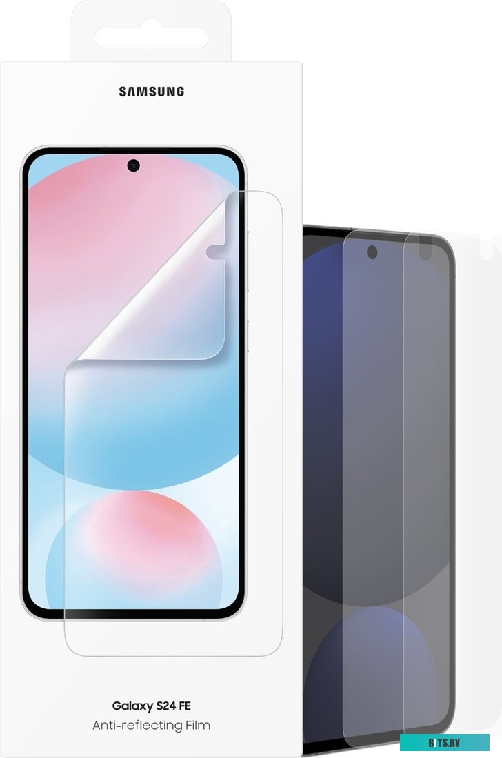 EF-US711CTEGRU Защитная пленка для экрана Samsung для Samsung Galaxy S23 FE прозрачная, 2 шт, с аппликатором для разглаживания, прозрачный [ef-us711ct