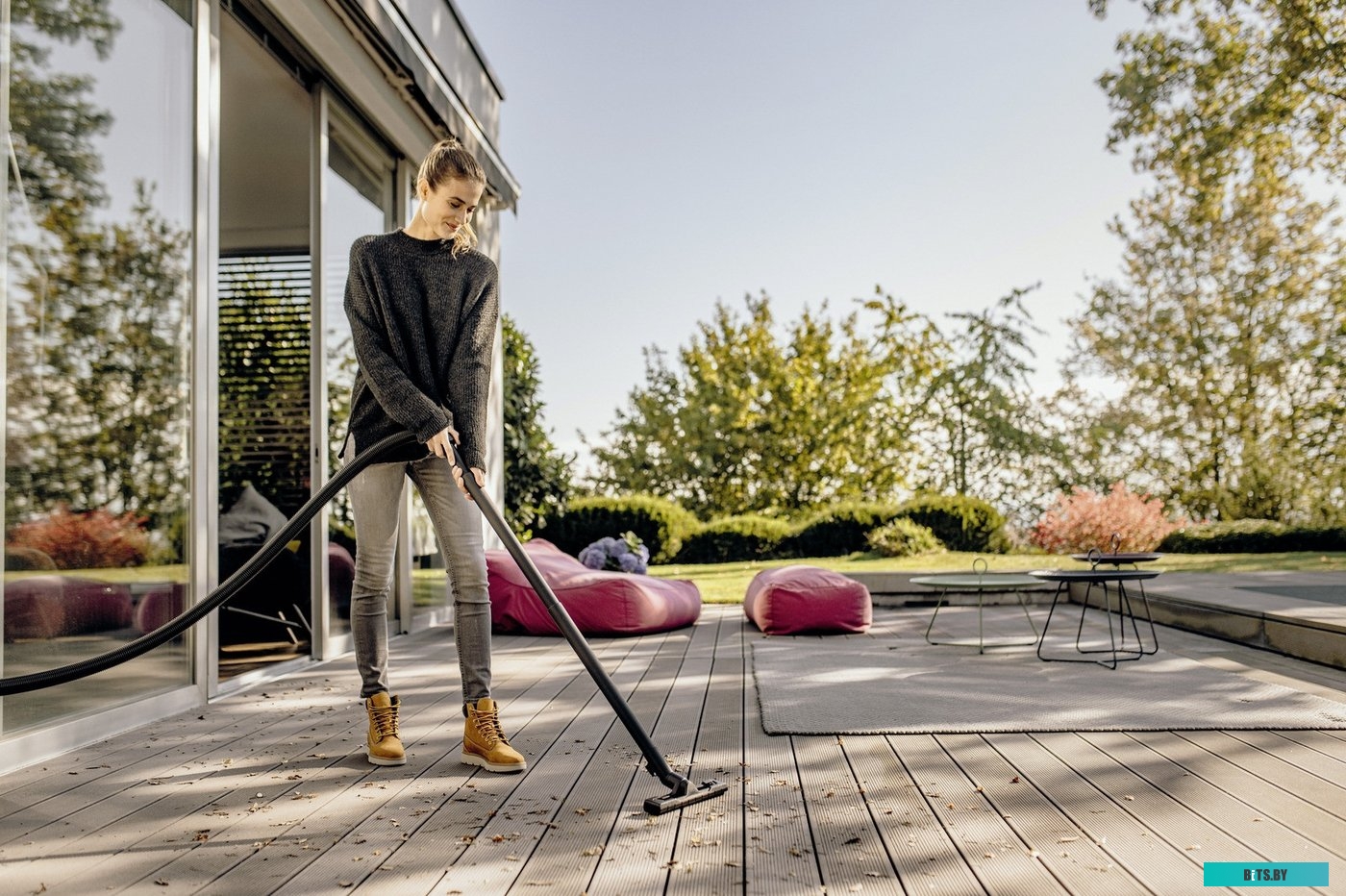 Строительный пылесос Karcher WD 2 V-15/4/18,  желтый [1.628-003.0] 1.628-003.0