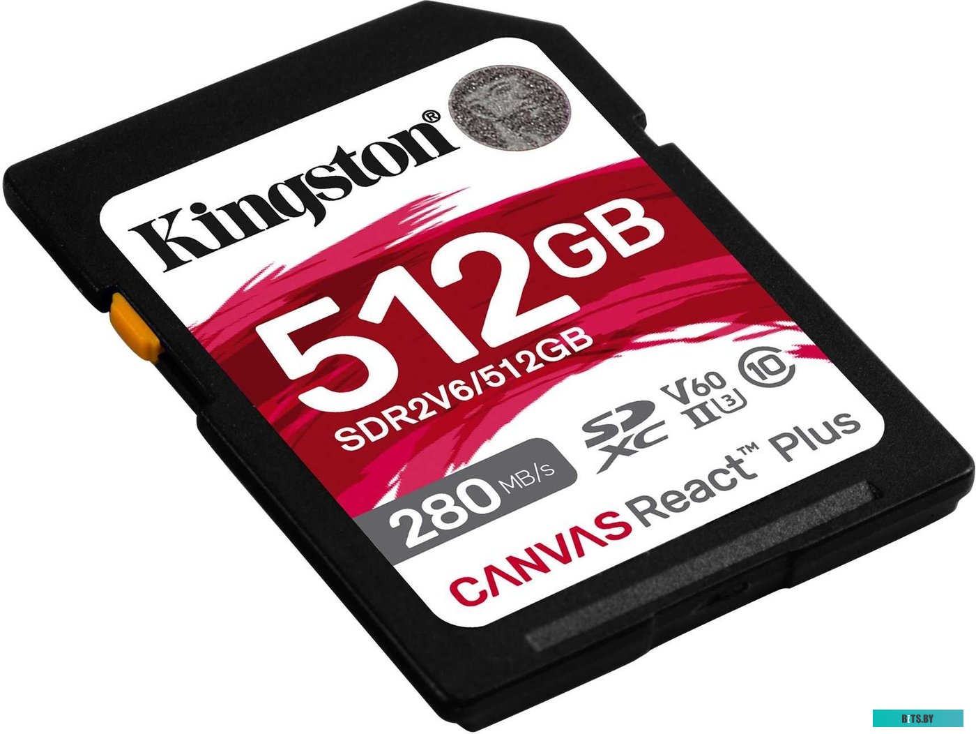 Карта памяти Kingston Canvas React Plus V60 SDR2V6/512GB