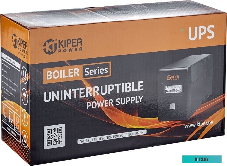 Источник бесперебойного питания Kiper Power Boiler 800 (800VA/480W) 800VA/480W