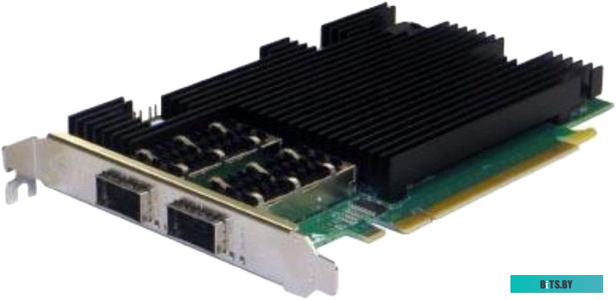 Сетевой адаптер Silicom PE31640G2QI71-QX4 Dual Port Fiber 40GBE PCIe G3 X16 Server Adapter PE31640G2QI71-QX4