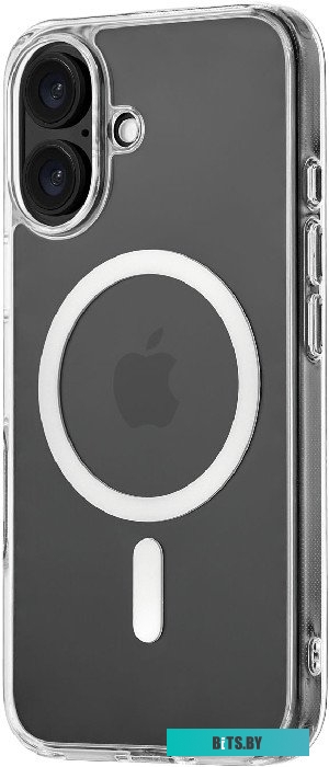 CS395TT61RL-I24M uBear Real Mag Case для Apple iPhone 16 (прозрачный)