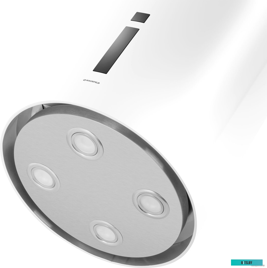 КА-00015696 Вытяжка каминная MAUNFELD Lee Wall 39,  белый,  сенсорное управление [ка-00015696]