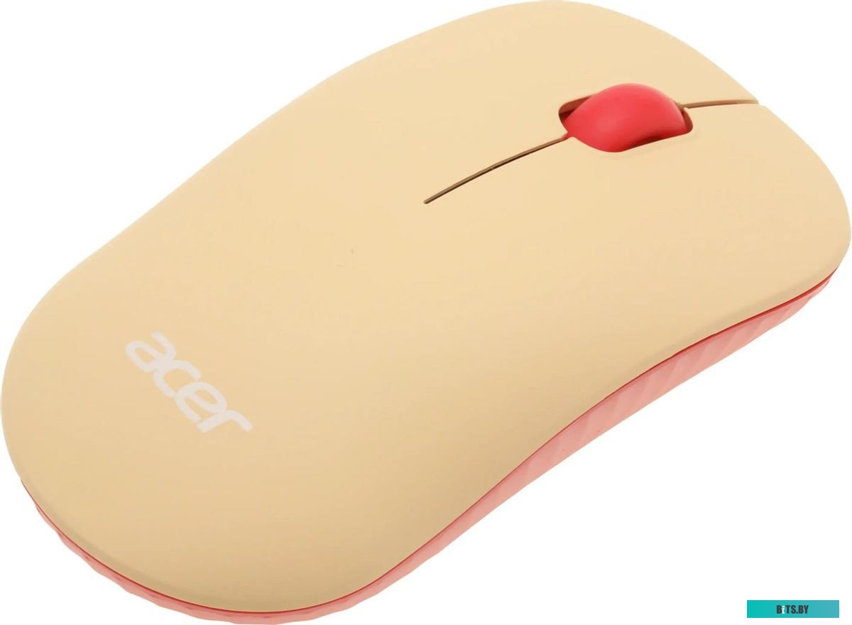Комплект (клавиатура+мышь) Acer OCC205, USB, беспроводной, бежевый [zl.accee.00f]