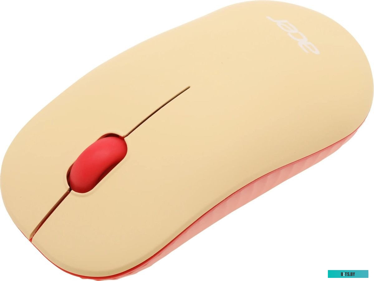 Комплект (клавиатура+мышь) Acer OCC205, USB, беспроводной, бежевый [zl.accee.00f]