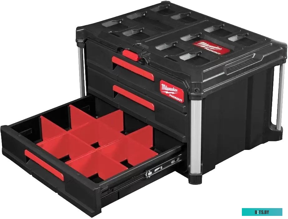 Сумка для инструментов Milwaukee Packout 3 Drawer Tool Box 4932472130