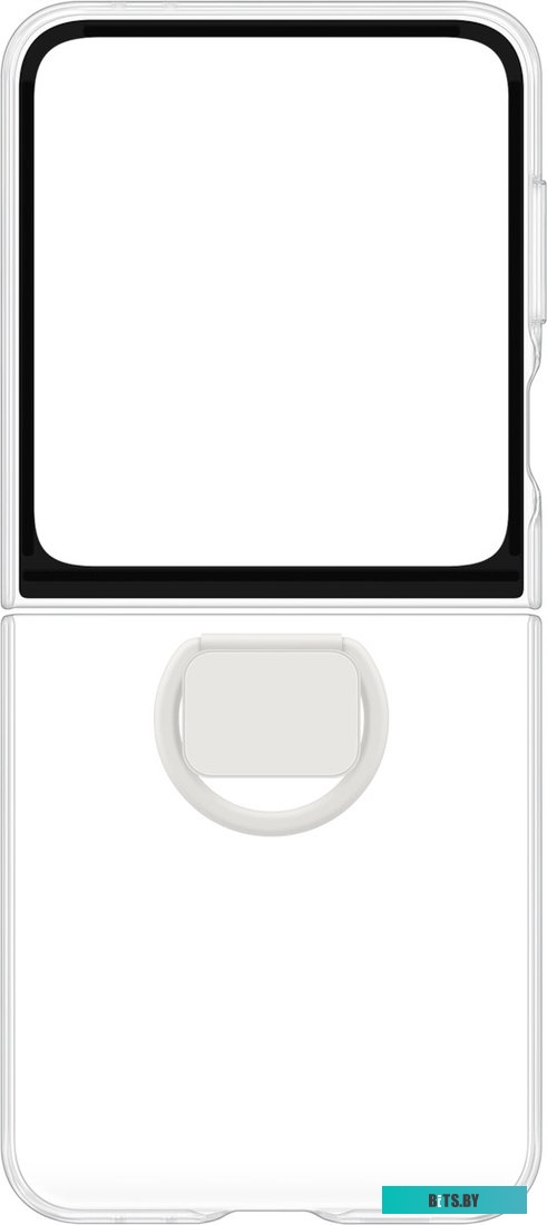 EF-ZF741CTEGRU Чехол (клип-кейс) Samsung Flipsuit Case Flip 6 (F741), для Samsung Galaxy Z Flip6, прозрачный/прозрачный [ef-zf741ctegru]