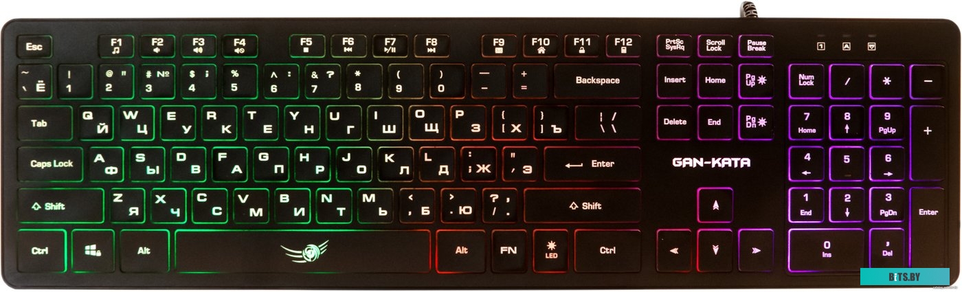 Клавиатура Dialog KGK-17U Black
