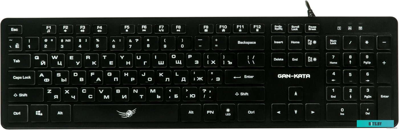 Клавиатура Dialog KGK-17U Black