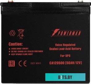 Аккумулятор для ИБП Powerman CA12500/UPS (12В/50 А·ч)