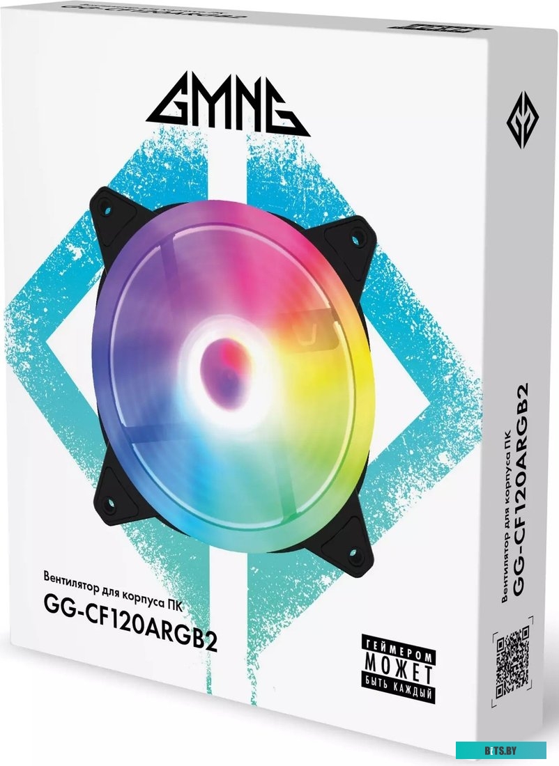 Вентилятор GMNG GG-CF120ARGB2-PWMBK