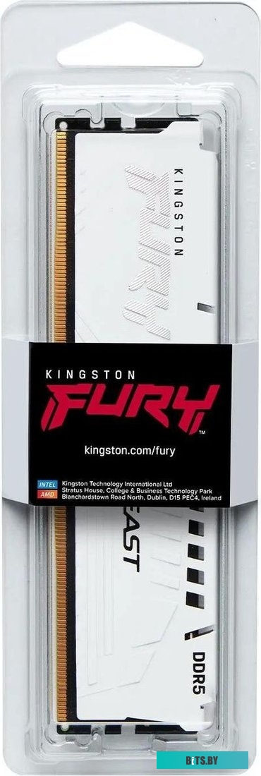 KF556C40BW-32 Оперативная память Kingston Fury Beast KF556C40BW-32 DDR5 -  1x 32ГБ 5600МГц, DIMM,  White,  Ret