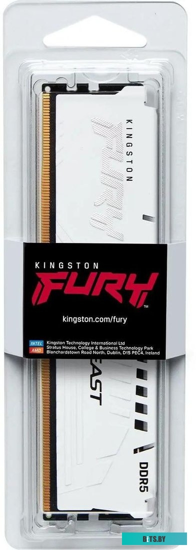 KF556C40BW-32 Оперативная память Kingston Fury Beast KF556C40BW-32 DDR5 -  1x 32ГБ 5600МГц, DIMM,  White,  Ret
