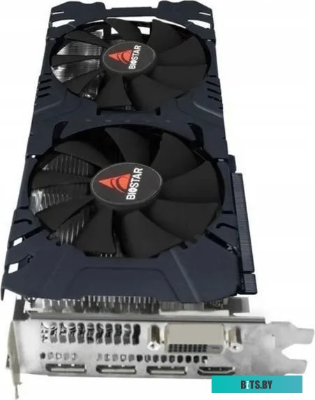 Видеокарта Biostar PCI-E RX580 2048SP AMD Radeon RX 580 8Gb 256bit GDDR5 1274/7000 HDMIx1 DPx2 HDCP Ret VA5815RQ82