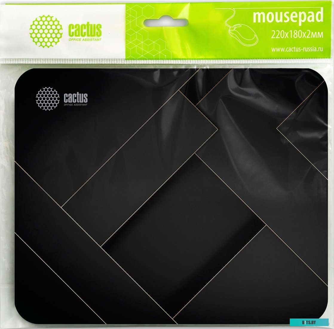 Коврик для мыши Cactus Geometry 220x180x2мм (CS-MPC-P02XS) CS-MPC-P02XS