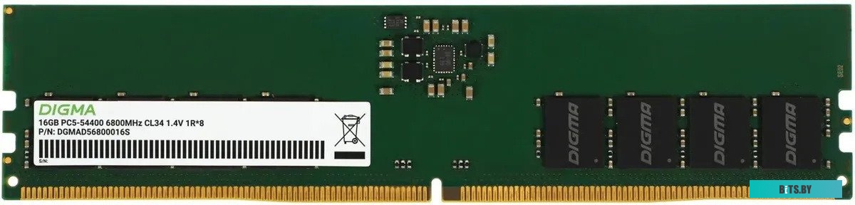 Оперативная память Digma DGMAD56800016S DGMAD56800016S