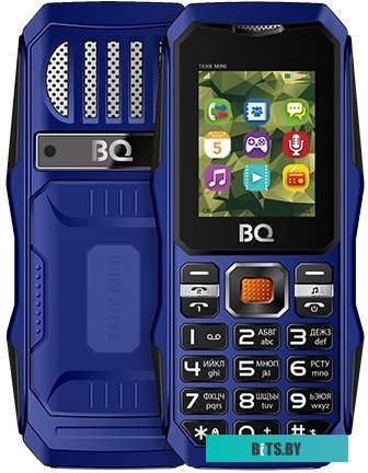 Мобильный телефон BQ-Mobile BQ-1842 Tank mini (синий)