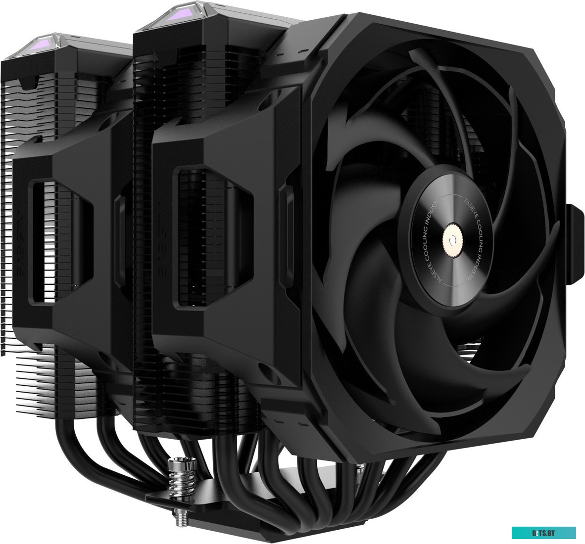 Вентилятор для процессора ALSEYE CPU Cooler 134*148*159mm, 1000-2200RPM, 33.18-86.2CFM, 20-35.3dBA, 12V, 0.02-0.3A, Dual Ball 0.02-0.3A