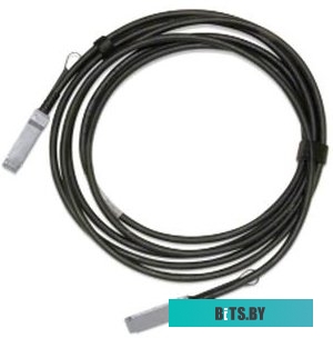 Кабель Mellanox Кабель MCP1600-E005E26 Mellanox® Passive Copper cable, IB EDR, up to 100Gb/s, QSFP28, 5m, Black, 26AWG MCP1600-E005E26