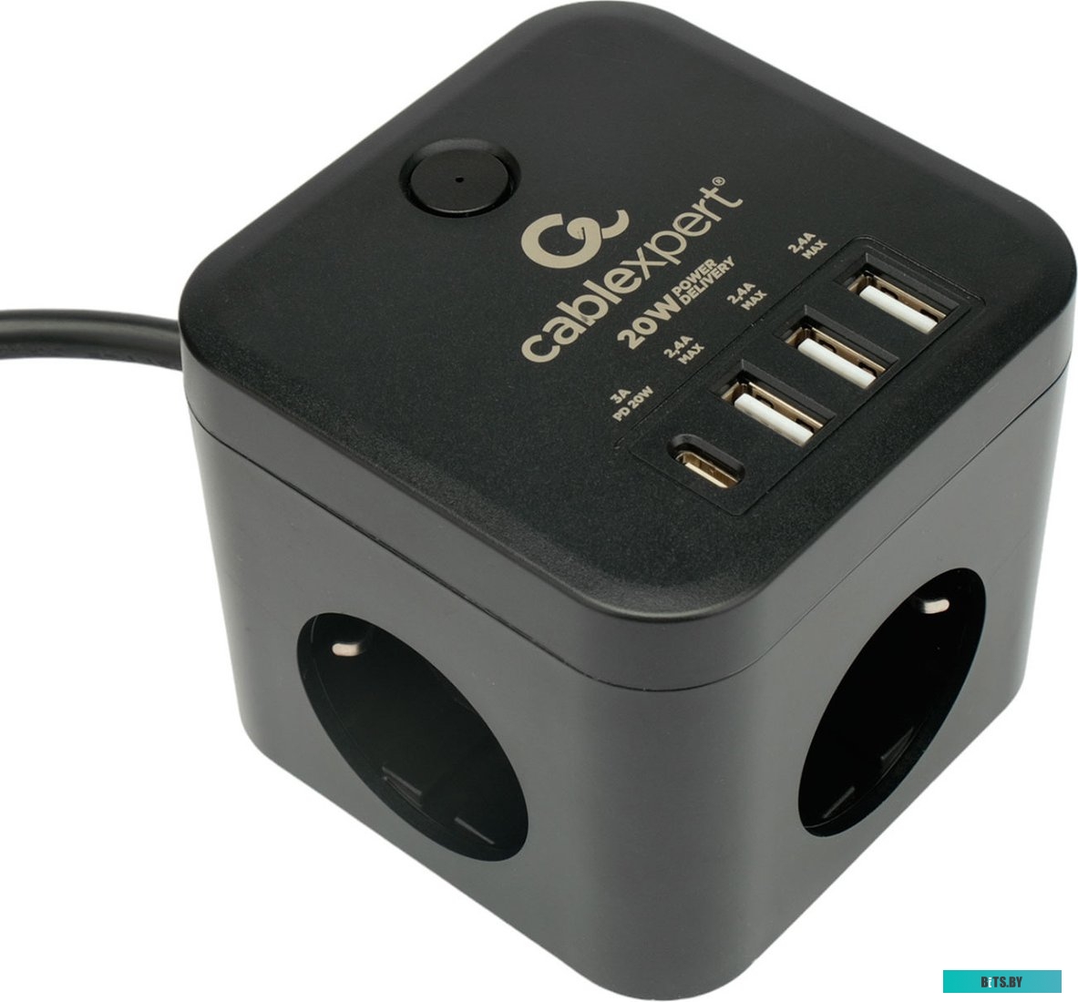 Сетевой фильтр Cablexpert CUBE-3-CU3-B-1.5 CUBE-3-CU3-B-1.5