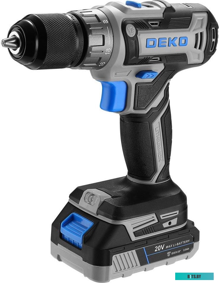 080-1001 6974129108210 Deko DKCD20V PRO 080-1001 (с 2-мя АКБ, кейс, оснастка)