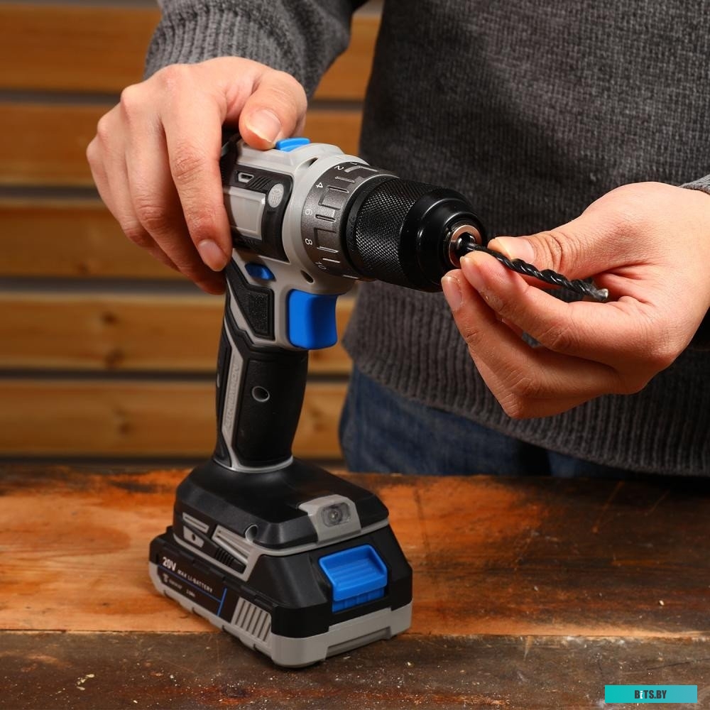 080-1001 6974129108210 Deko DKCD20V PRO 080-1001 (с 2-мя АКБ, кейс, оснастка)