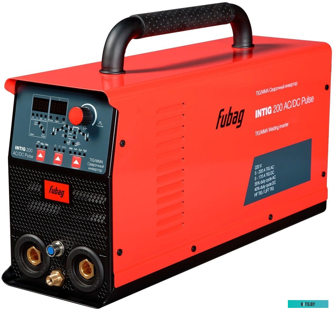 31412.1 Сварочный аппарат FUBAG INTIG 200 AC/DC PULSE + FB TIG 26 5P 4m,  инвертор [31412.1]