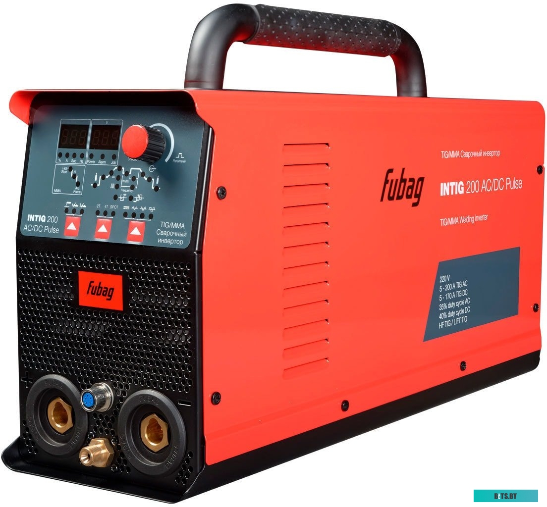 31412.1 Сварочный аппарат FUBAG INTIG 200 AC/DC PULSE + FB TIG 26 5P 4m,  инвертор [31412.1]