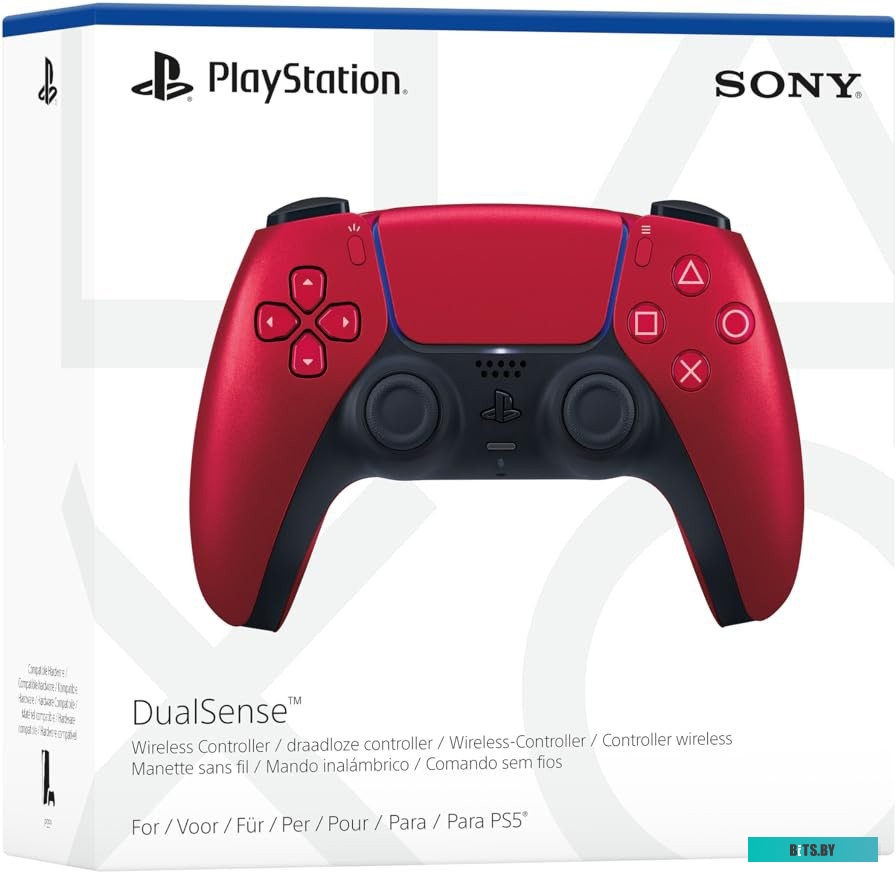Sony DualSense (вулканический красный)