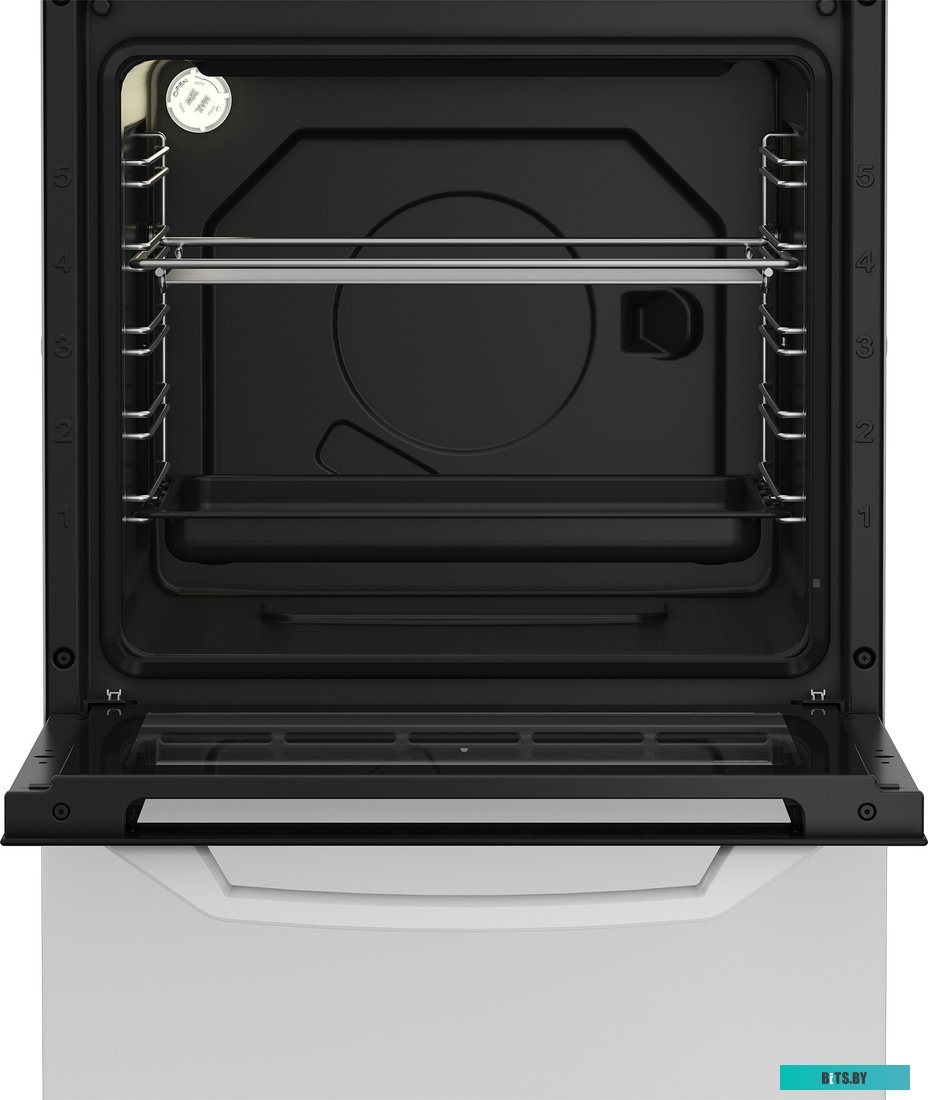 7786986782 Электрическая плита Beko FFSS57000W,  стеклокерамика,  белый [7786986782]