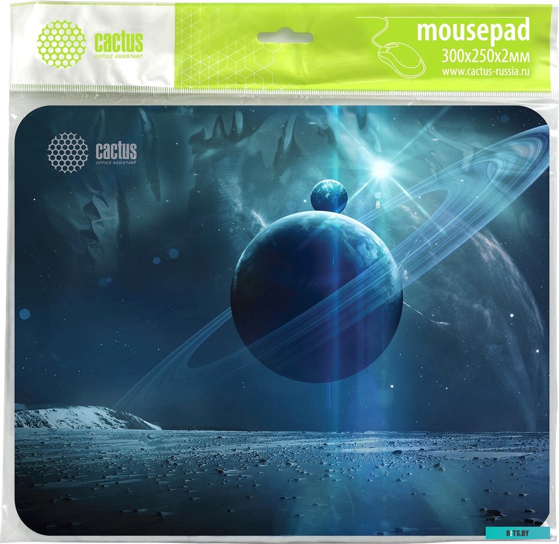 Коврик для мыши Cactus Saturn 300x250x2мм (CS-MPС-P03M) CS-MPС-P03M