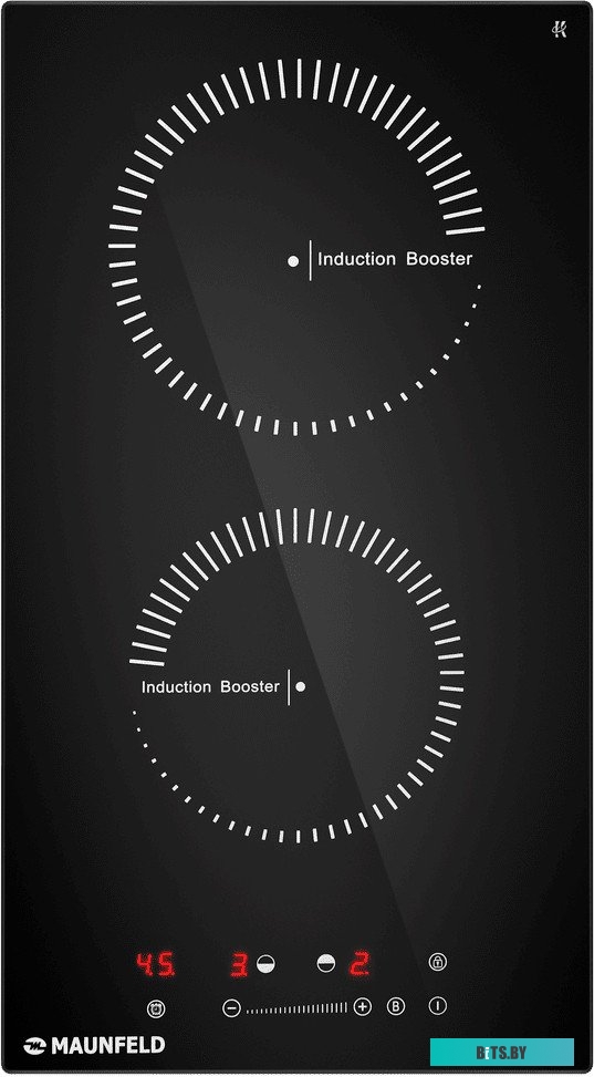CVI292STBKC Индукционная варочная панель MAUNFELD/ Индукционная варочная панель MAUNFELD, домино, слайдерное управление, бустер, мощность конфорок 120