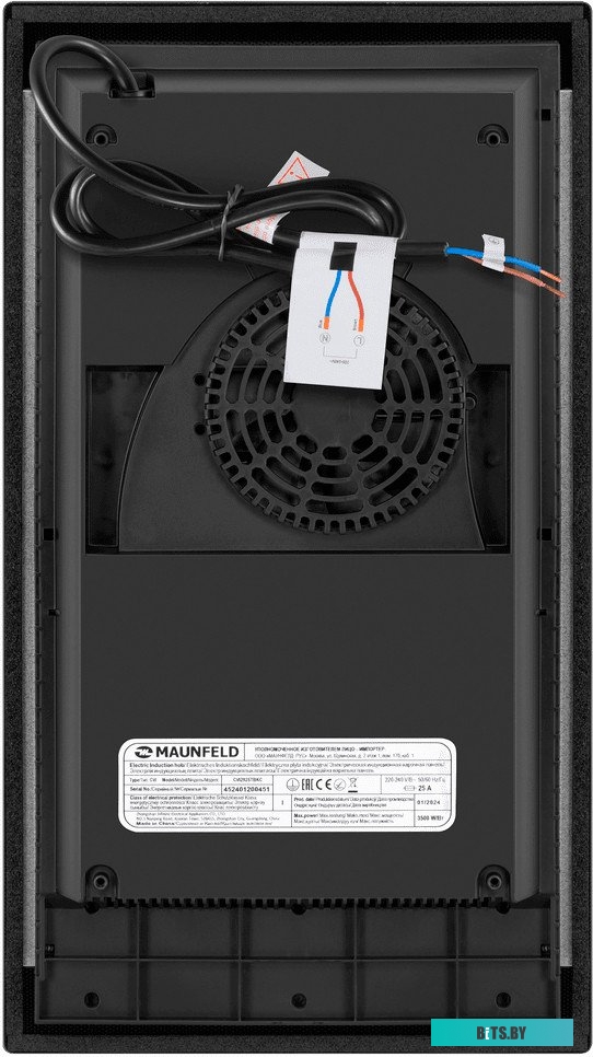 CVI292STBKC Индукционная варочная панель MAUNFELD/ Индукционная варочная панель MAUNFELD, домино, слайдерное управление, бустер, мощность конфорок 120