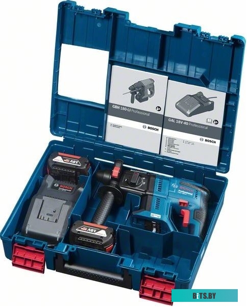 0611911121 Перфоратор Bosch GBH 180-LI BL Set Li-Ion, 4Ач [0611911121]