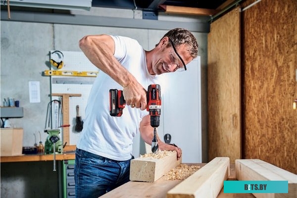 Дрель-шуруповерт Einhell TE-CD 18/40-1 Li 4513939 (с 2-мя АКБ, кейс)