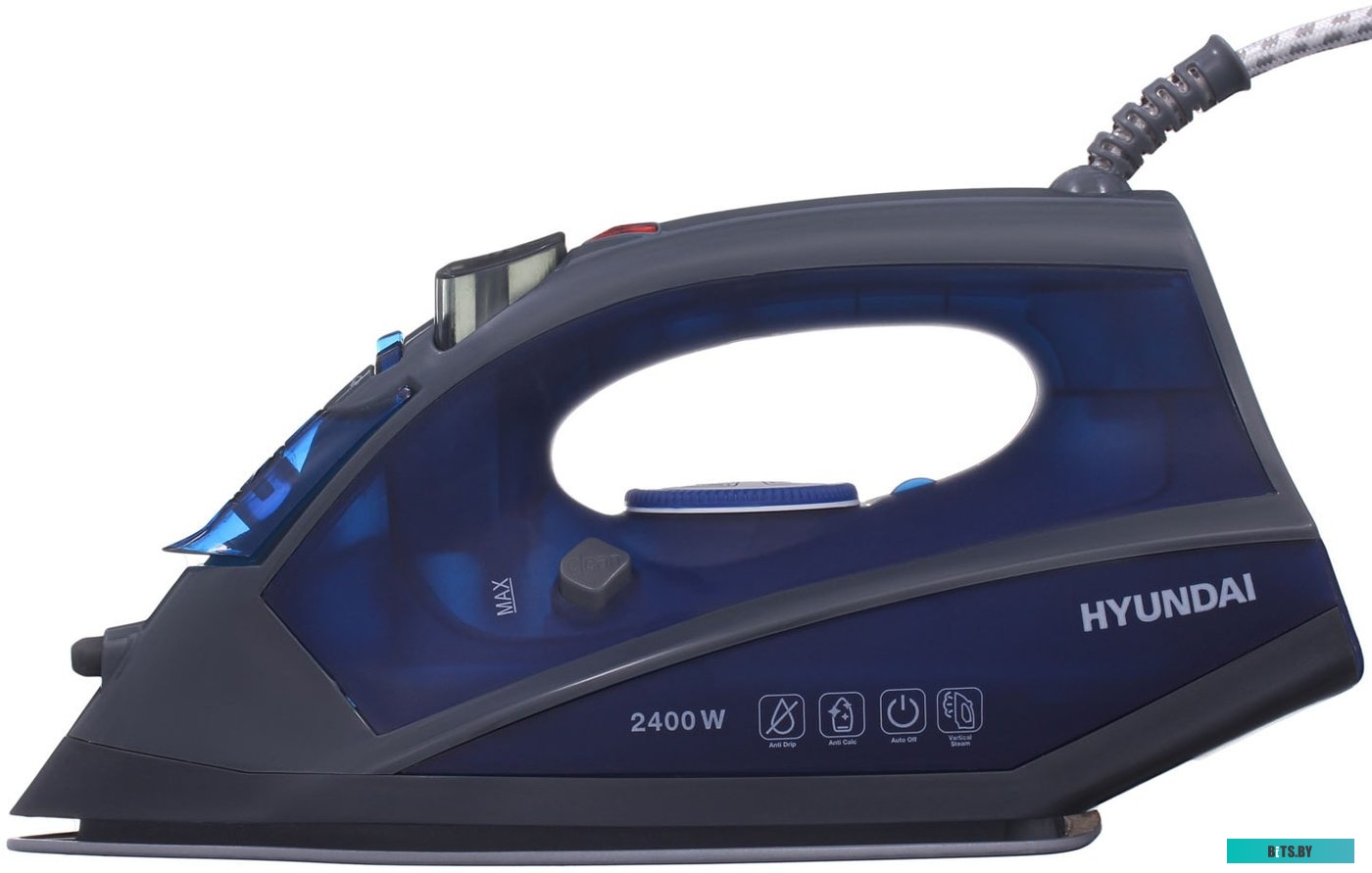 H-SI01789 Утюг Hyundai H-SI01789,  2400Вт,  серый/темно-синий