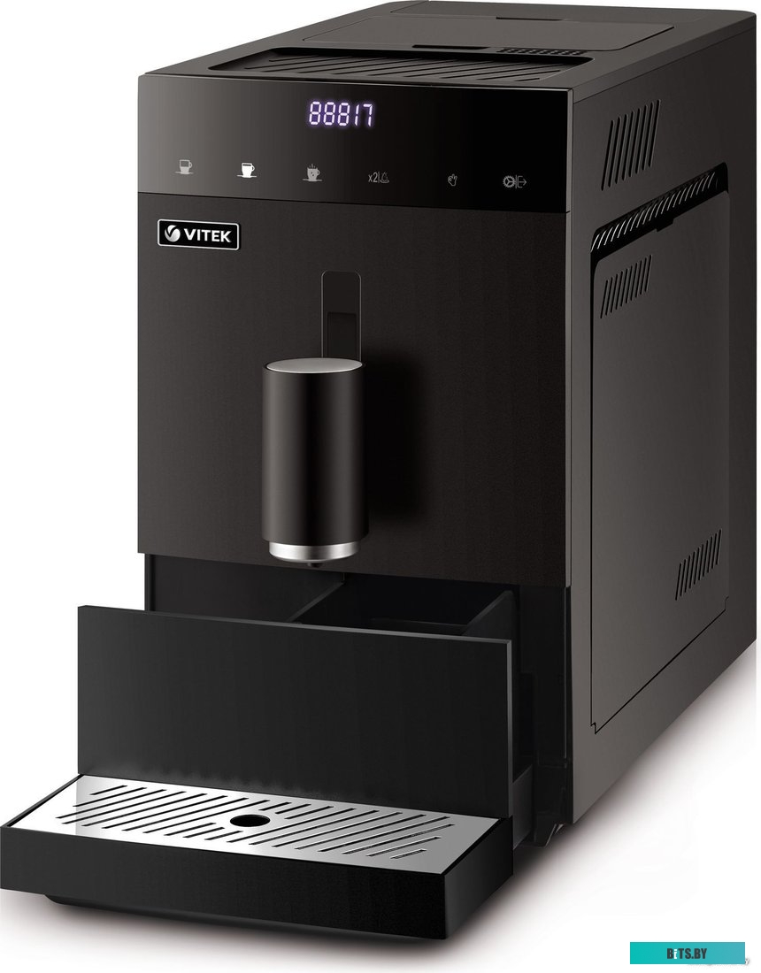 VT-8700 Кофемашина Vitek Metropolis VT-8700,  черный