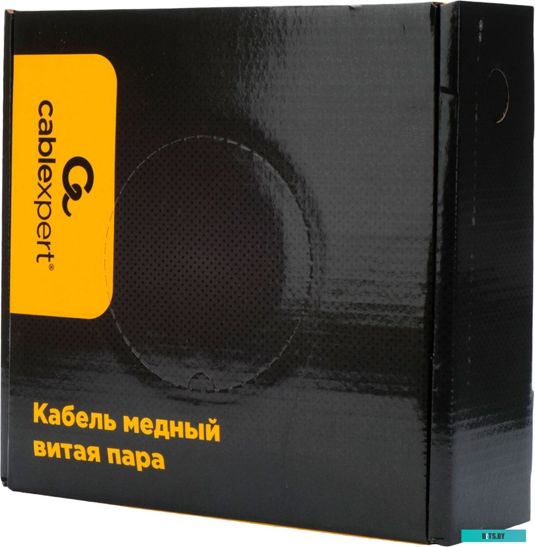 Кабель UTP cat 5E Cablexpert UPC-5051E-4-CU-OUT/100, UTP outdoor 4x2x0.51, медный, кат.5e, однож., 100м, box, черный UPC-5051E-4-CU-OUT/100