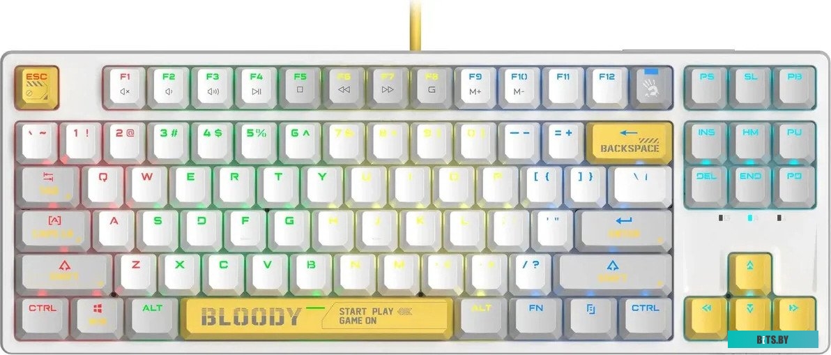 A4Tech Bloody S87 Energy White (Bloody BLMS Red Plus)