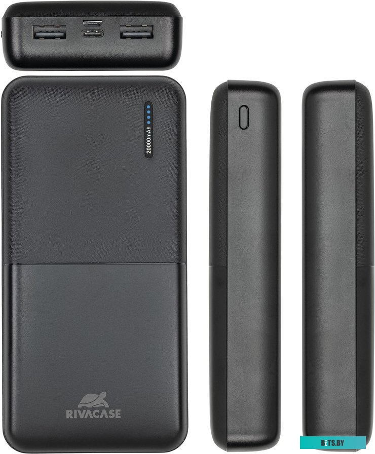 Портативное зарядное устройство Rivacase VA2190 20000mAh (черный)
