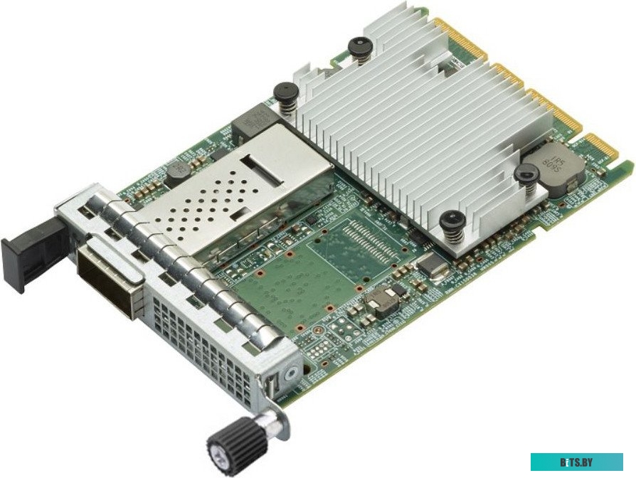 Сетевой адаптер Broadcom NetXtreme N1100G (BCM957504-N1100G) 1x100GbE (100/50/25/10GbE), PCIe 4.0 x16, QSFP56, BCM57508, OCP 3.0, Ethernet Adapter, OE