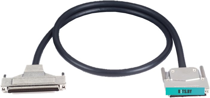 Кабель Advantech PCL-101100S-1E Экранированный кабель с разъемами Mini-SCSI-100PCL-101100S-1E Advantech 1 м, медь, 15В, изоляция ПВХ. Разъемы: 2x100-p