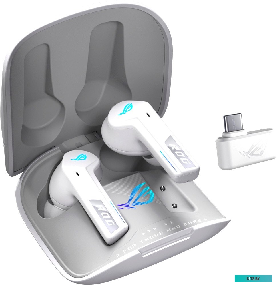 Беспроводные наушники ASUS ROG Cetra True Wireless SpeedNova Moonlight White