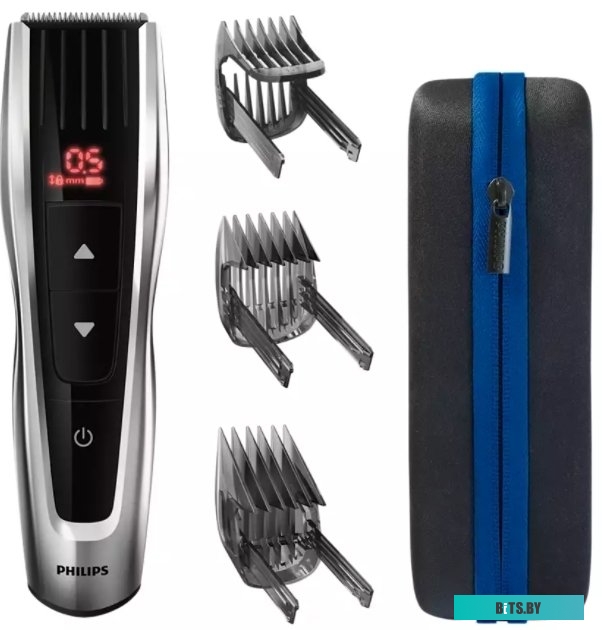 HC9420/15 Машинка для стрижки Philips HC9420/15 серебристый/черный (насадок в компл:3шт)