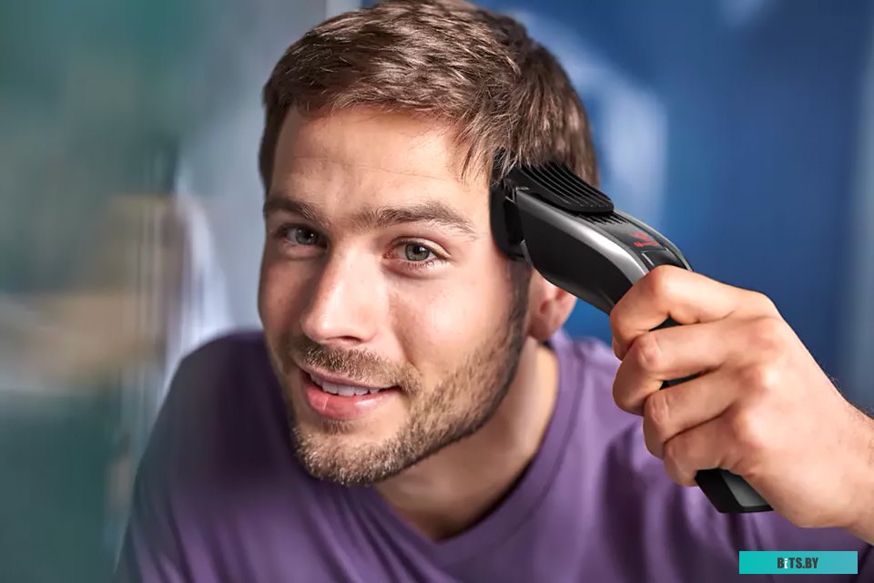 HC9420/15 Машинка для стрижки Philips HC9420/15 серебристый/черный (насадок в компл:3шт)
