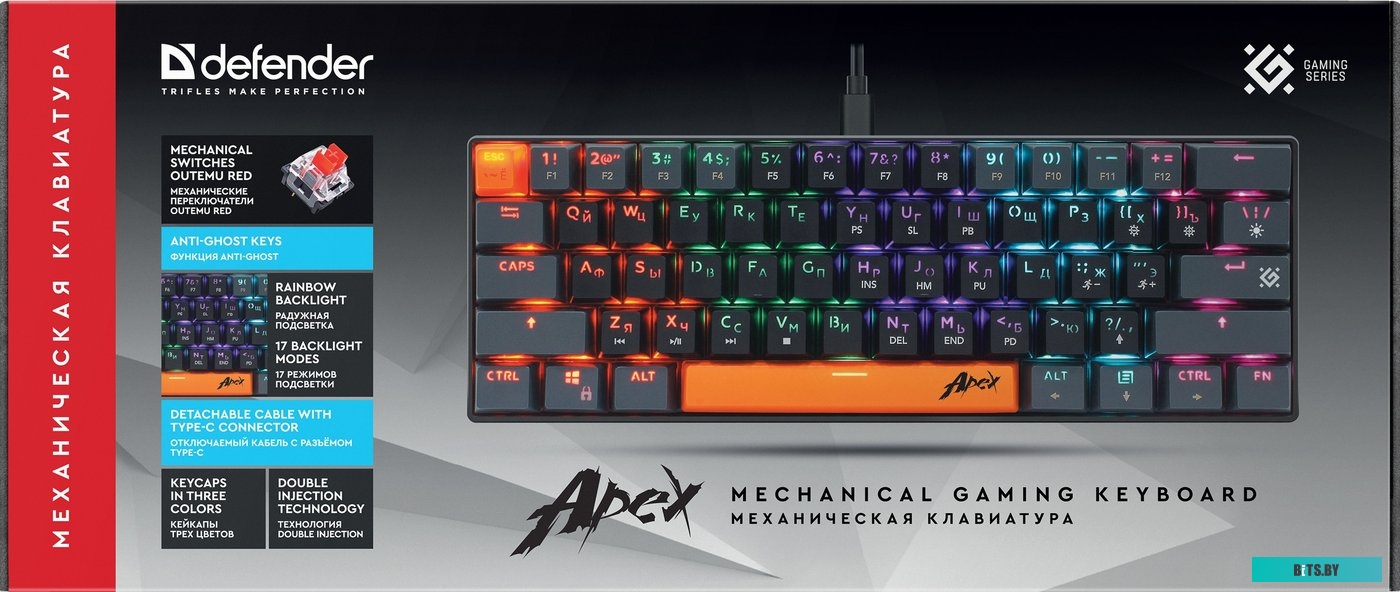 Клавиатура Defender Apex GK-002 45003
